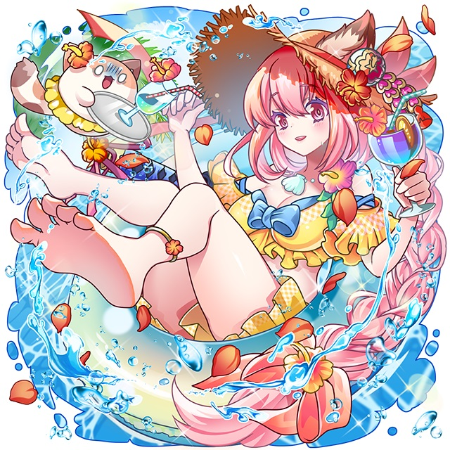 新キャラクター「水鏡の桜猫オウカ」